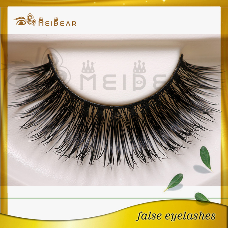 Natural looking fake eyelashes custom packaging private label